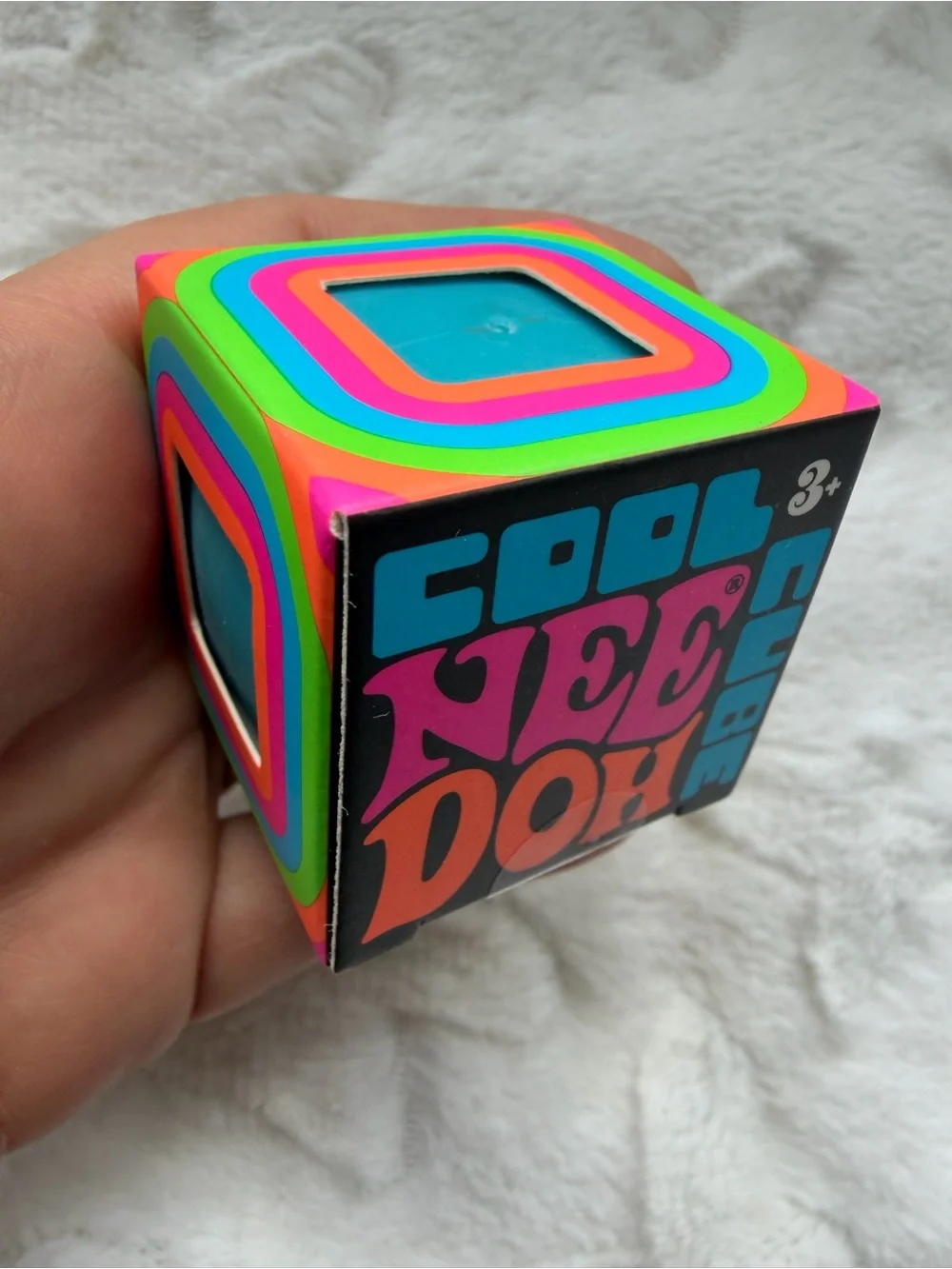 💙🧊 **NIB – BLUE NEEDOH COOL CUBE MINI SQUISHY!** 🧊💙